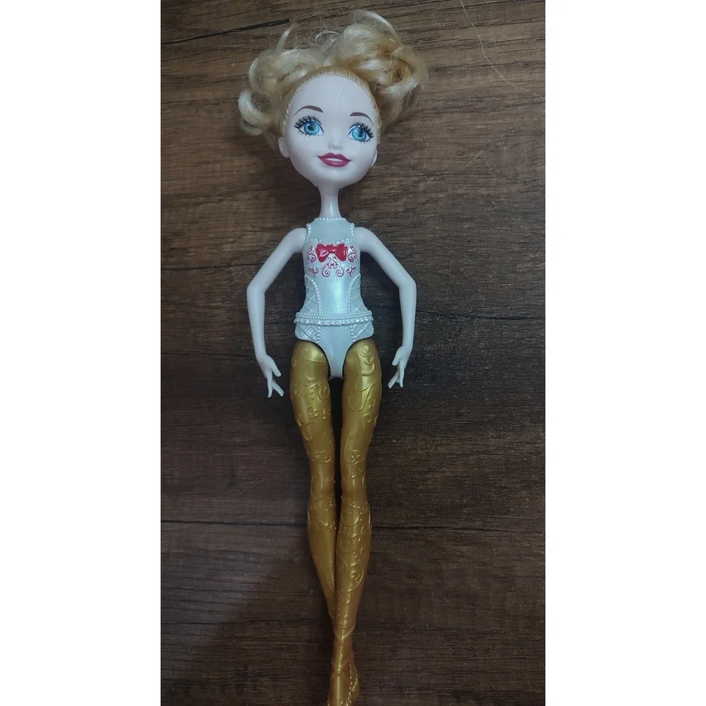 Ever After High Doll Apple White 2015 Gold Legs Dancing Mattel Fantasy Toys 11